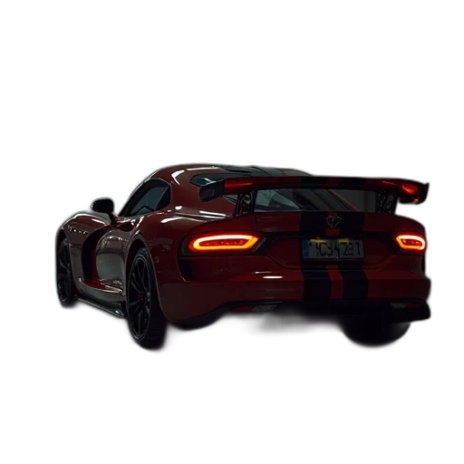 car, weapon, 3d render, photorealistic transparent PNG cut-out