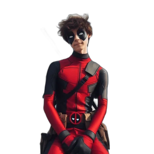 mask, concept art, comic book art, 3d render, cartoon, red, individual, dressed transparent PNG cut-out