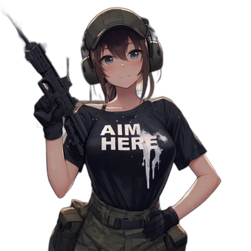 weapon, staff, animal, robot, anime, pixel art, cyberpunk, concept art transparent PNG cut-out