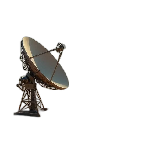 staff, robot, weapon, hat, 3d render, concept art, outer space, satellite transparent PNG cut-out