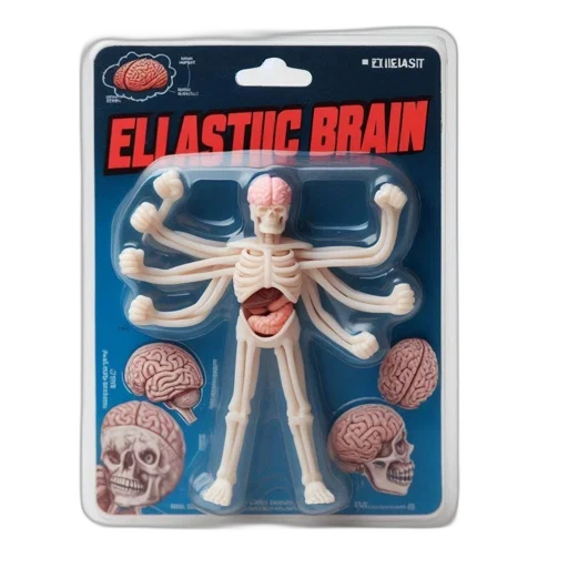 creature, concept art, ellastiplast, toy, package, features, flexible, skeleton transparent PNG cut-out