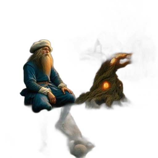 staff, dragon, creature, hat, concept art, fantasy art, pixel art, 3d render transparent PNG cut-out