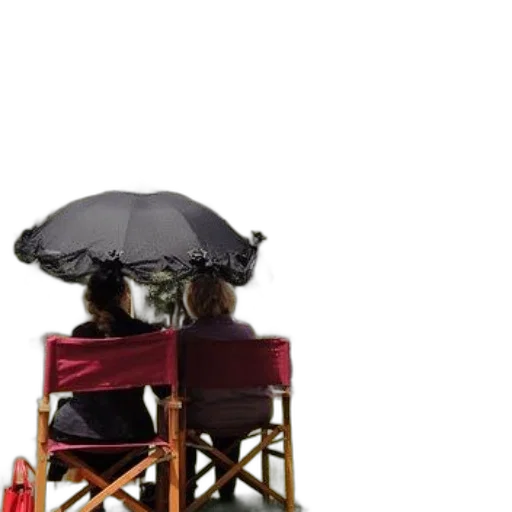 umbrella, furniture, hat, staff, 3d render, photorealistic, concept art, rain transparent PNG cut-out