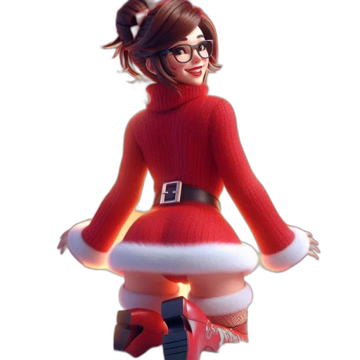 dress, staff, concept art, 3d render, fantasy art, cartoon, animated, woman transparent PNG cut-out