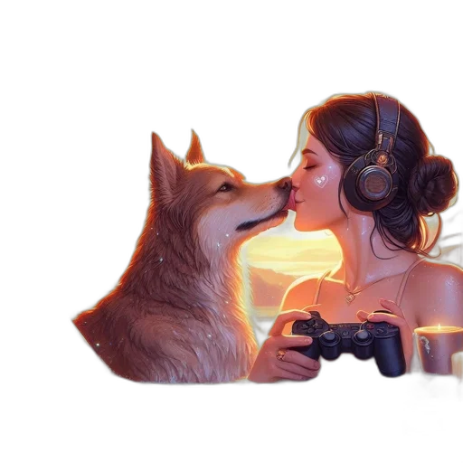 animal, weapon, pixel art, concept art, fantasy art, photorealistic, inside, comfortable transparent PNG cut-out
