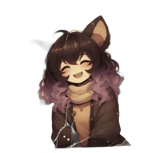 staff, mask, creature, face, anime, watercolor, pixel art, concept art transparent PNG cut-out