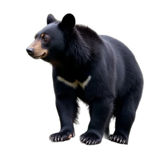 animal, creature, staff, face, 3d render, concept art, photorealistic, black transparent PNG cut-out