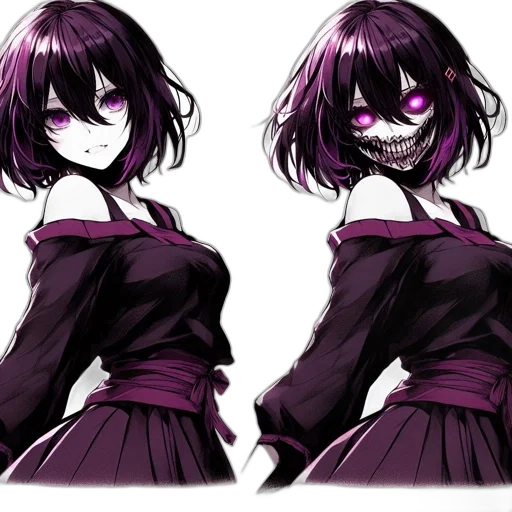 dress, jacket, mask, face, concept art, anime, pixel art, fantasy art transparent PNG cut-out