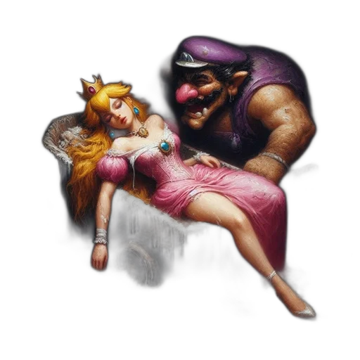 furniture, dress, weapon, crown, concept art, fantasy art, pixel art, comic book art transparent PNG cut-out