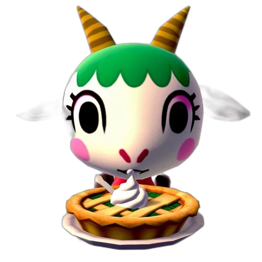 food, creature, animal, staff, 3d render, concept art, animated, character transparent PNG cut-out