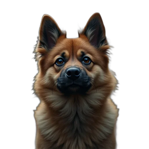 animal, staff, face, creature, photorealistic, 3d render, concept art, oil painting transparent PNG cut-out