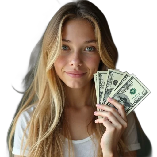 face, jewelry, hair, photorealistic, 3d render, girl, long, blonde transparent PNG cut-out