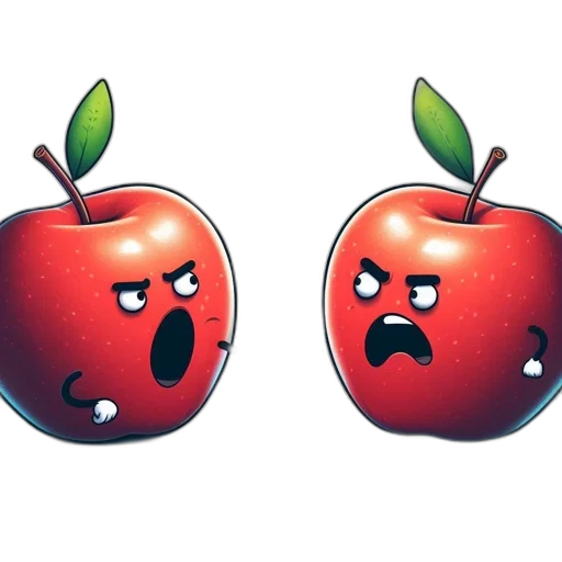 face, food, concept art, 3d render, pixel art, photorealistic, two, animated transparent PNG cut-out