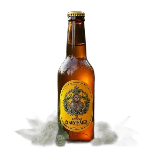 bottle, crown, clausthaler, dry, hopped, cidtro transparent PNG cut-out