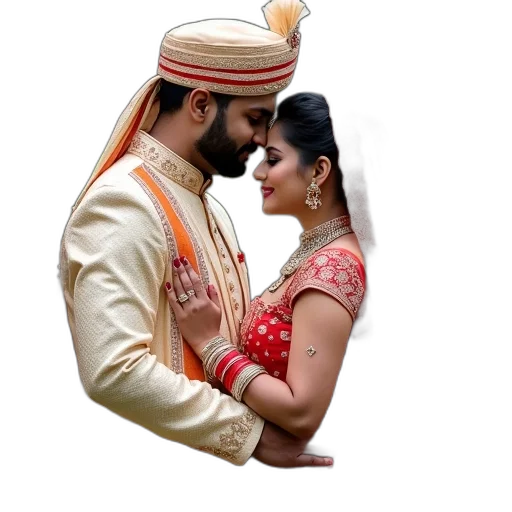 jewelry, crown, photorealistic, first, image, depicts, couple, romantic transparent PNG cut-out