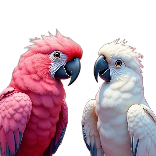 animal, jewelry, face, photorealistic, 3d render, oil painting, concept art, colorful transparent PNG cut-out