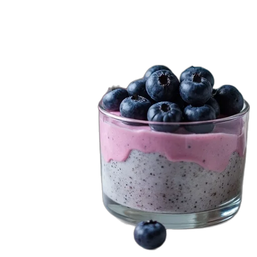 food, couple, blueberries, white transparent PNG cut-out
