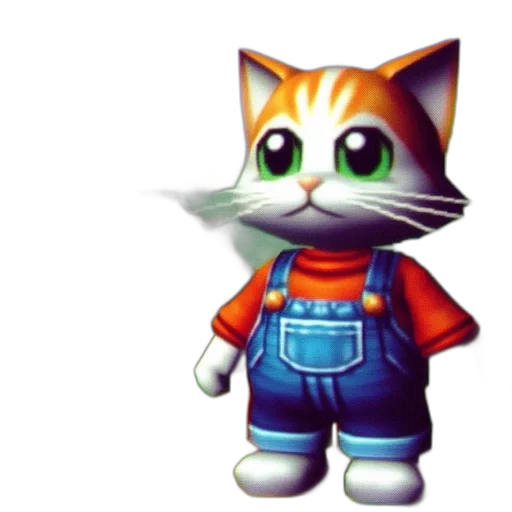 staff, animal, jacket, robot, 3d render, concept art, pixel art, photorealistic transparent PNG cut-out