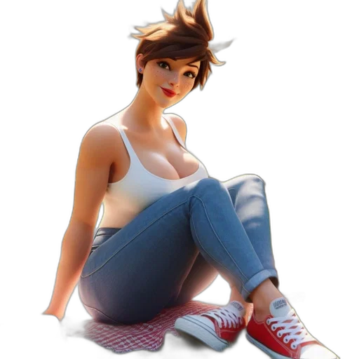 shoes, dress, hat, face, concept art, 3d render, photorealistic, pixel art transparent PNG cut-out