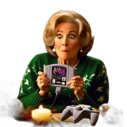 vaporwave, pixel art, 3d render, concept art, fire, woman, wears, holiday transparent PNG cut-out