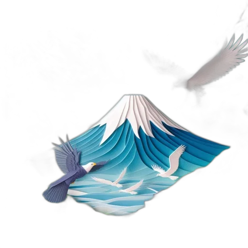 crown, umbrella, dragon, hat, concept art, 3d render, fantasy art, watercolor transparent PNG cut-out