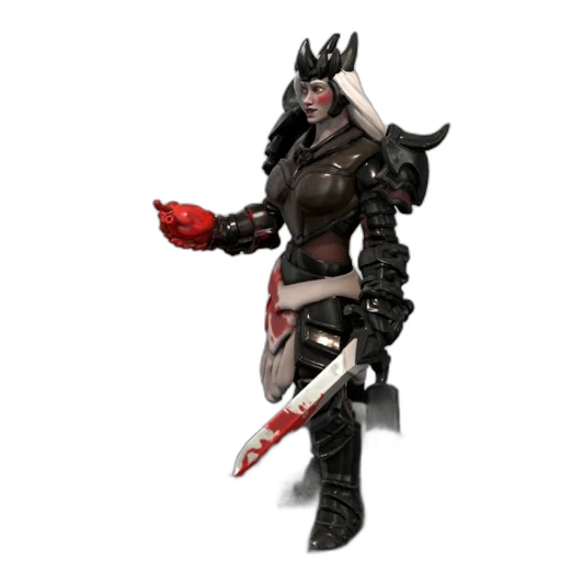 weapon, staff, sword, concept art, fantasy art, 3d render, pixel art, dark transparent PNG cut-out