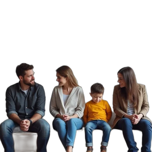 furniture, 3d render, fire, man transparent PNG cut-out