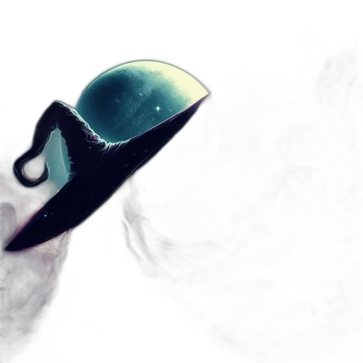 mask, hat, staff, weapon, concept art, 3d render, photorealistic, fantasy art transparent PNG cut-out
