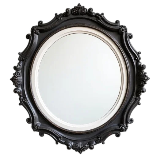 face, crown, furniture, jewelry, photorealistic, 3d render, monochrome, round transparent PNG cut-out