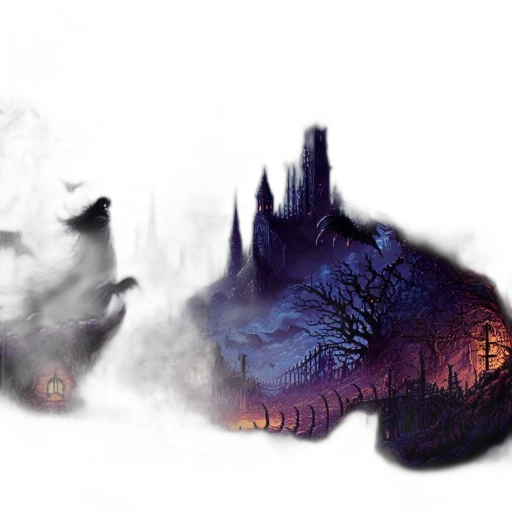 dragon, fantasy art, concept art, photorealistic, comic book art, fog, forest, outer space transparent PNG cut-out