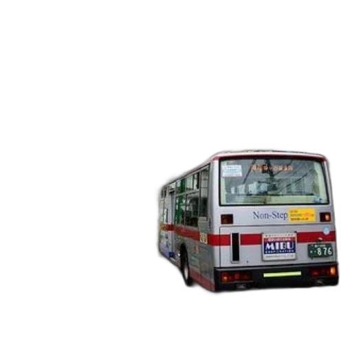 car, photorealistic, 3d render, pixel art, non-step, bus, miebu, driving transparent PNG cut-out
