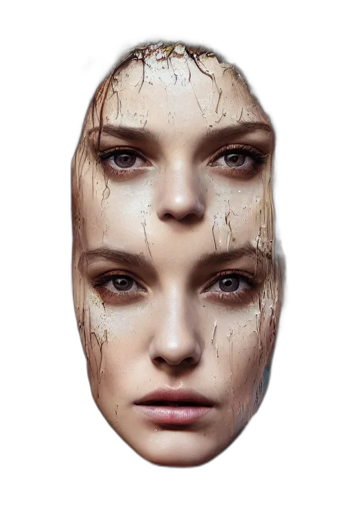 face, mask, robot, jewelry transparent PNG cut-out