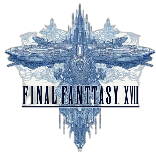 fantasy art, artistic, rendition, titled, final, fantasy, xviii, displays transparent PNG cut-out
