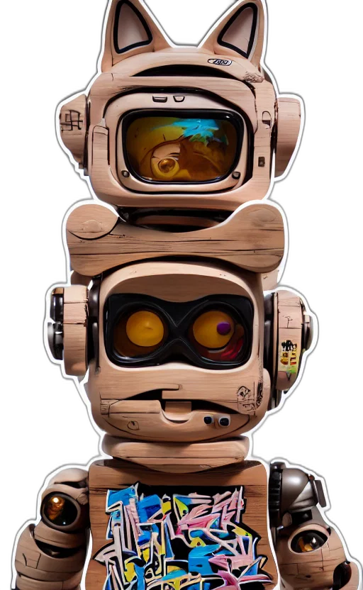 robot, mask, face, staff transparent PNG cut-out