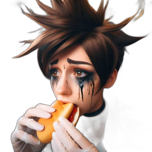 food, face, creature, animal, concept art, photorealistic, anime, fantasy art transparent PNG cut-out