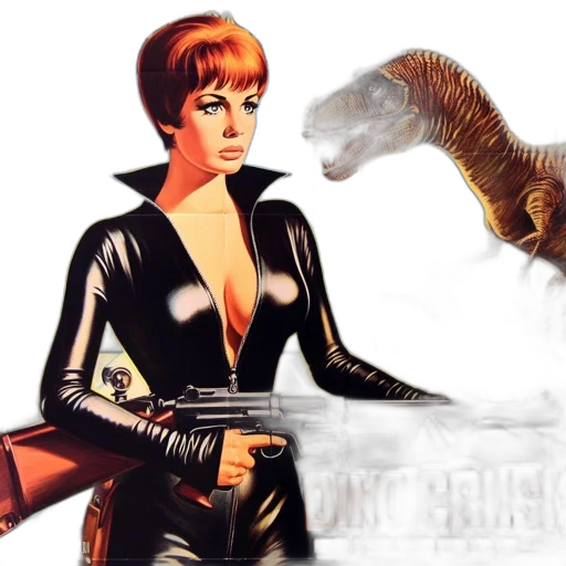 comic book art, concept art, fantasy art, photorealistic, woman, short, red, hair transparent PNG cut-out