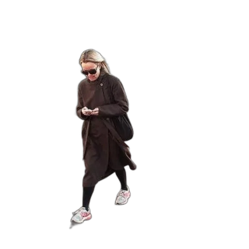 jacket, creature, staff, shoes transparent PNG cut-out