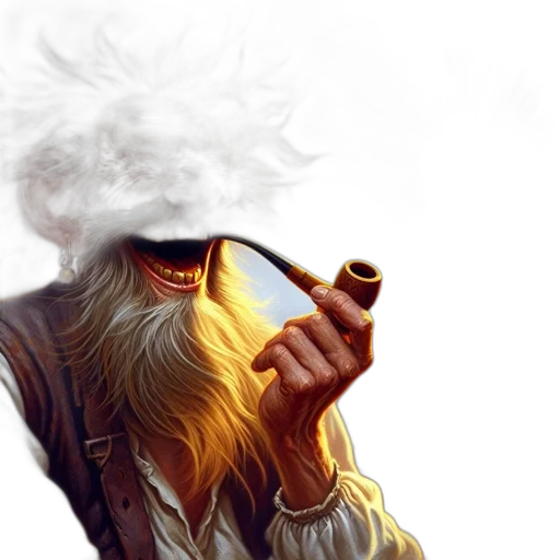 mask, hat, hair, staff, fantasy art, concept art, photorealistic, 3d render transparent PNG cut-out