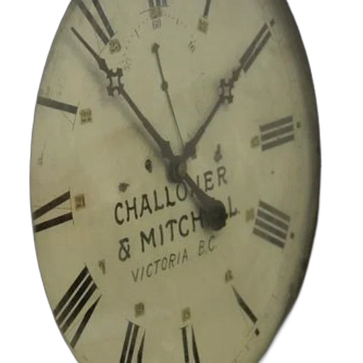 3d render, photorealistic, antique, clock transparent PNG cut-out