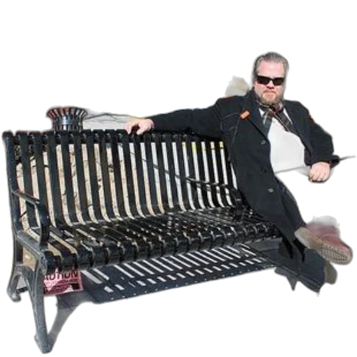 furniture, staff, weapon, jacket, man, black, coat, sunglasses transparent PNG cut-out
