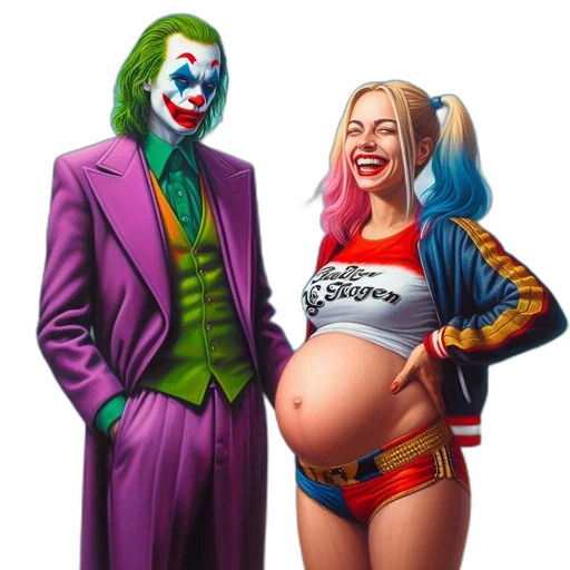 comic book art, concept art, photorealistic, pixel art, two, comic, book-style, characters transparent PNG cut-out