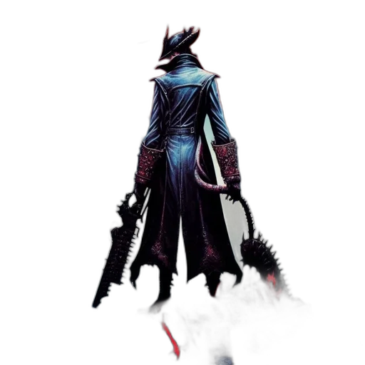 staff, sword, weapon, concept art, fantasy art, pixel art, comic book art, dark transparent PNG cut-out