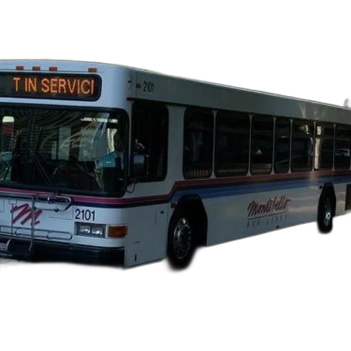 staff, 3d render, photorealistic, concept art, montebello, bus, lines, sign transparent PNG cut-out
