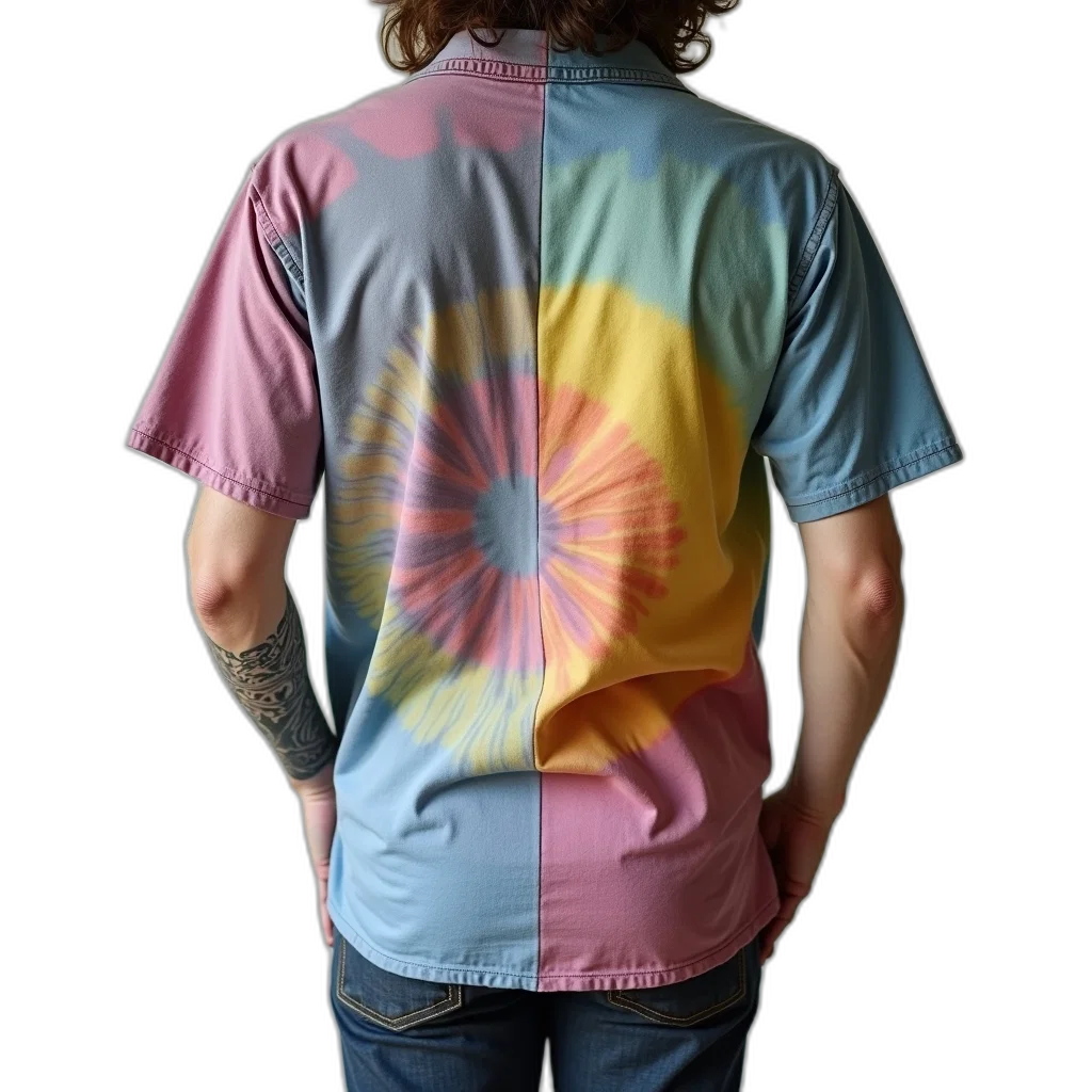 jacket, staff, dress, vaporwave, cyberpunk, 3d render, pastel, colorful transparent PNG cut-out