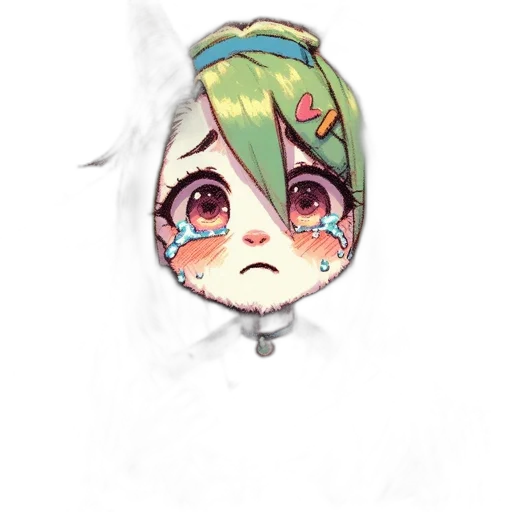mask, face, creature, staff, watercolor, anime, pixel art, concept art transparent PNG cut-out