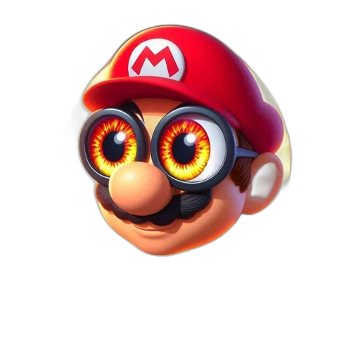 mask, hat, face, crown, 3d render, concept art, photorealistic, pixel art transparent PNG cut-out