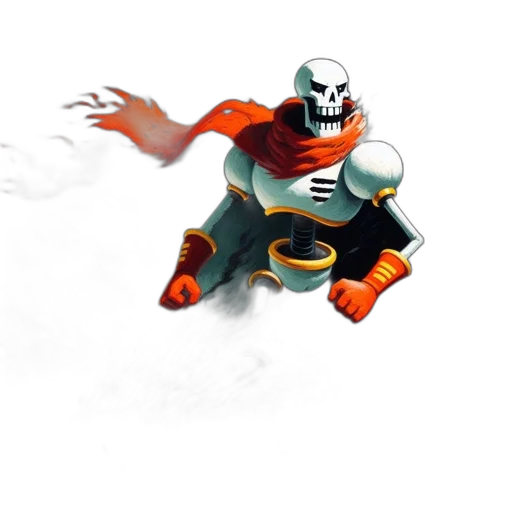 robot, concept art, pixel art, comic book art, 3d render, monochrome, massive, skull transparent PNG cut-out