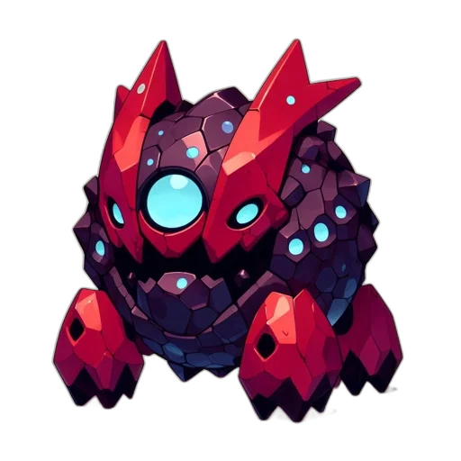 robot, creature, weapon, mask, concept art, pixel art, 3d render, fantasy art transparent PNG cut-out