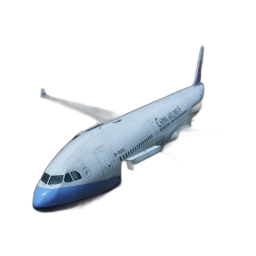 weapon, staff, 3d render, photorealistic, concept art, china, airlines, plane transparent PNG cut-out