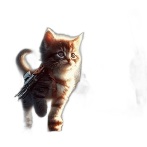 weapon, animal, sword, staff, concept art, fantasy art, pixel art, photorealistic transparent PNG cut-out